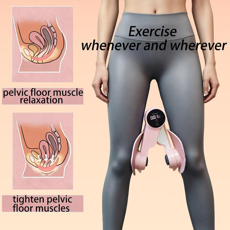 Thigh Stretch Trainer for Women - Smart Counter Home Workout Equipment - Pelvic Floor & Thigh Shaper - Inner Thigh Toner - Portable Resistance Trainer - Tiktokshopblackfriday