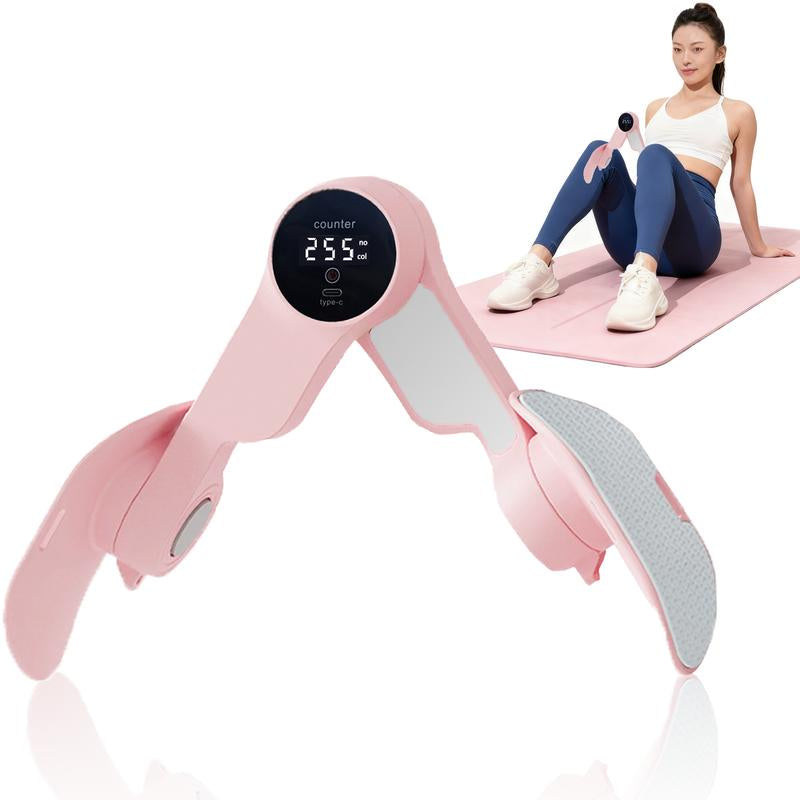 Thigh Stretch Trainer for Women - Smart Counter Home Workout Equipment - Pelvic Floor & Thigh Shaper - Inner Thigh Toner - Portable Resistance Trainer - Tiktokshopblackfriday