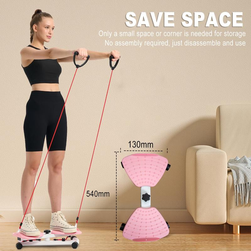 Ab Board Waist Twist Machine and Women Core Workout Exercise Equipment Portable Waist Toner for Aerobic Exercise Tiktokshopblackfriday