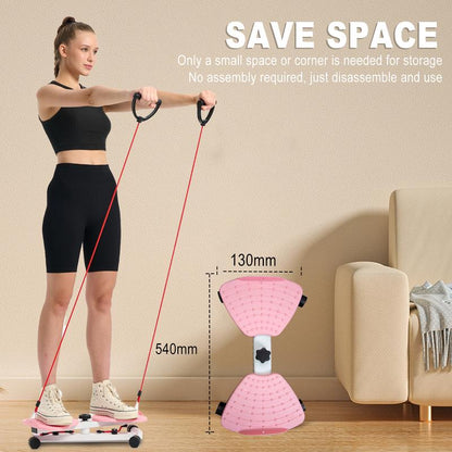 Ab Board Waist Twist Machine and Women Core Workout Exercise Equipment Portable Waist Toner for Aerobic Exercise Tiktokshopblackfriday