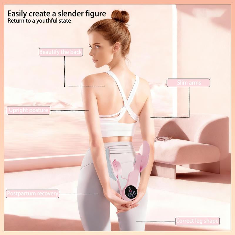 Thigh Stretch Trainer for Women - Smart Counter Home Workout Equipment - Pelvic Floor & Thigh Shaper - Inner Thigh Toner - Portable Resistance Trainer - Tiktokshopblackfriday