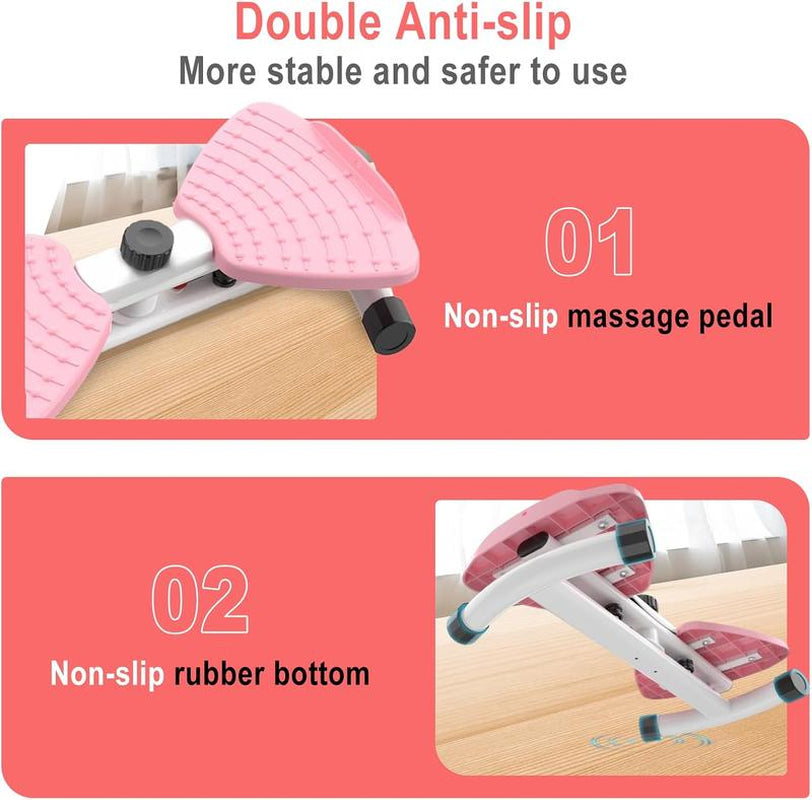 X-COOL Waist Twist Machine Ab Training 350 Lbs Capacity Ab Board for Women - Core Workout Equipment Portable Waist Toner for Aerobic Exercise - Home Gym Cardio