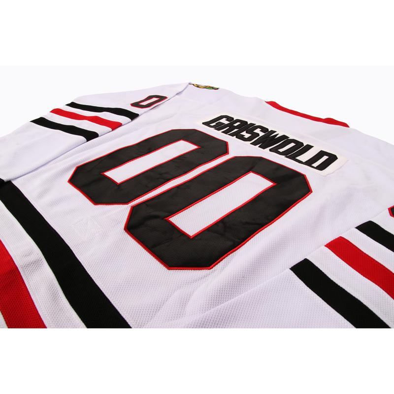 Christmas Reindeer Ice Hockey Jerseys+Knitted Hat, #00 Movie, Stitched Letters and Numbers S-XXXL Winter Hat for Festive Party, Christmas Gift