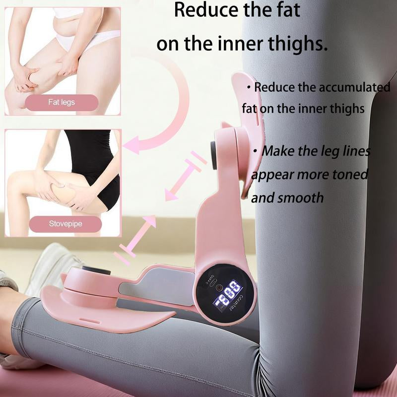 Thigh Stretch Trainer for Women - Smart Counter Home Workout Equipment - Pelvic Floor & Thigh Shaper - Inner Thigh Toner - Portable Resistance Trainer - Tiktokshopblackfriday