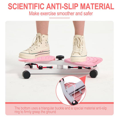 Ab Board Waist Twist Machine and Women Core Workout Exercise Equipment Portable Waist Toner for Aerobic Exercise Tiktokshopblackfriday