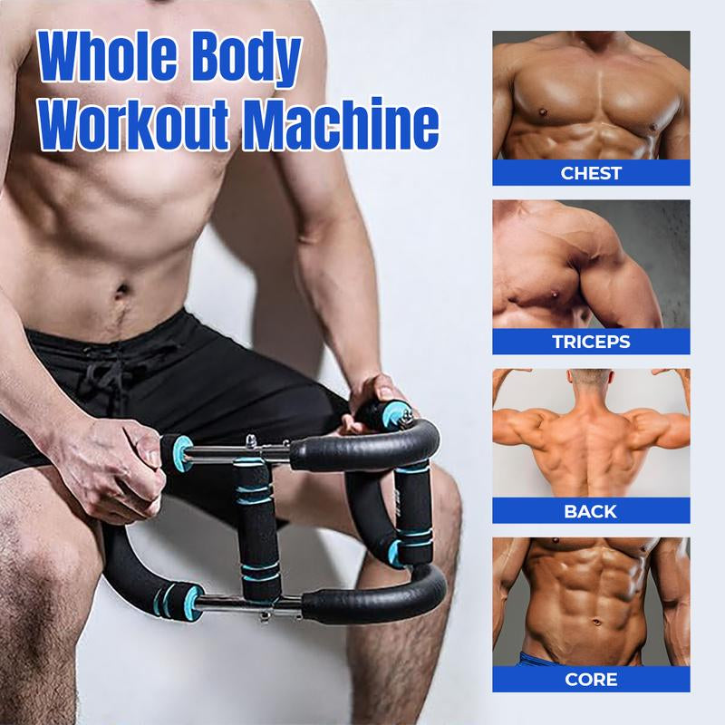 Relifesports Twister Arm Trainer Adjustable Arm & Chest Trainer, Detachable Stainless 60-110Lbs Tricep Workout Equipment Strength Training Accessory
