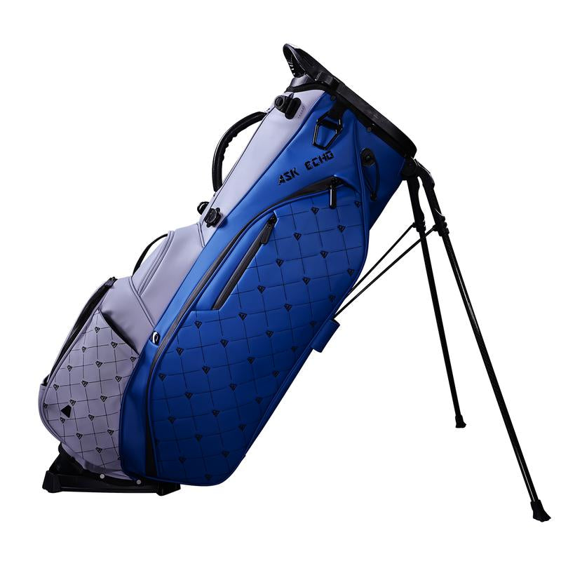 Ask Echo Golf Prestige-14 Way Full Length Hybrid Leather Stand Bag